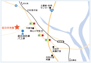 庭田保育園地図